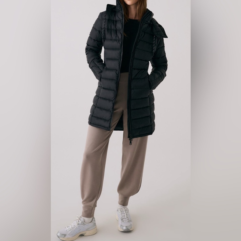 Claudia Hooded Packable Down Jacket - image 6
